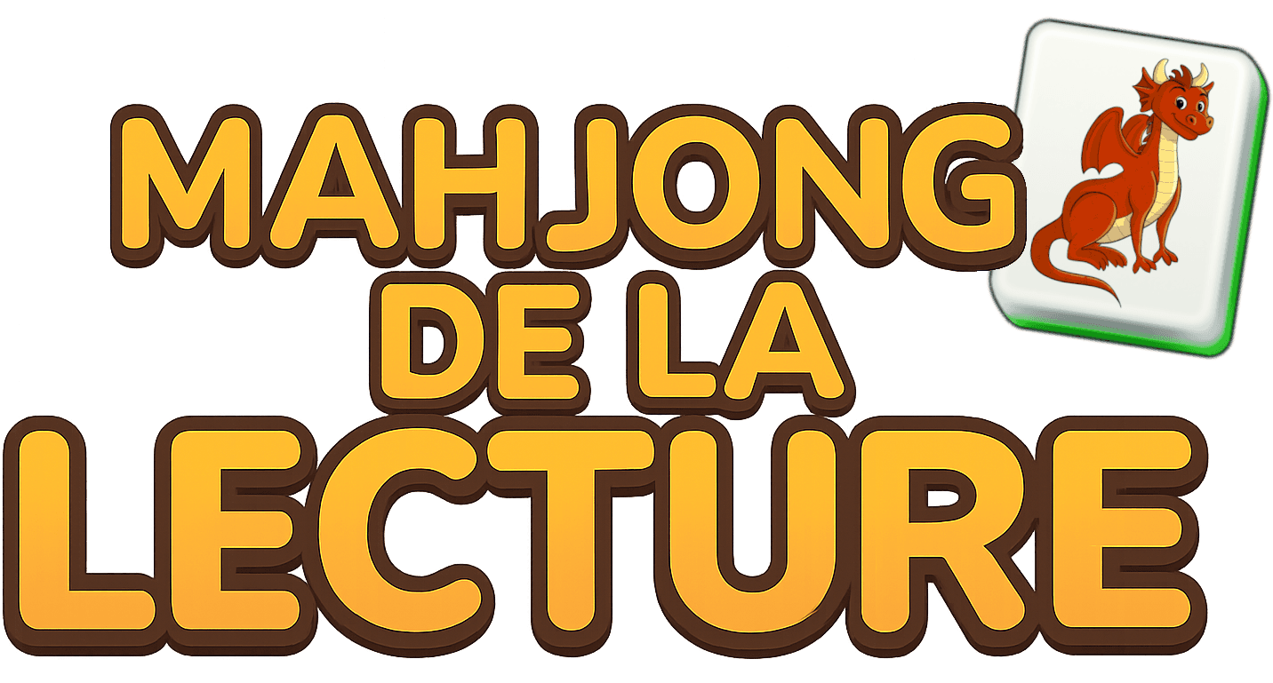 Mahjong de la lecture - Logo du jeu éducatif